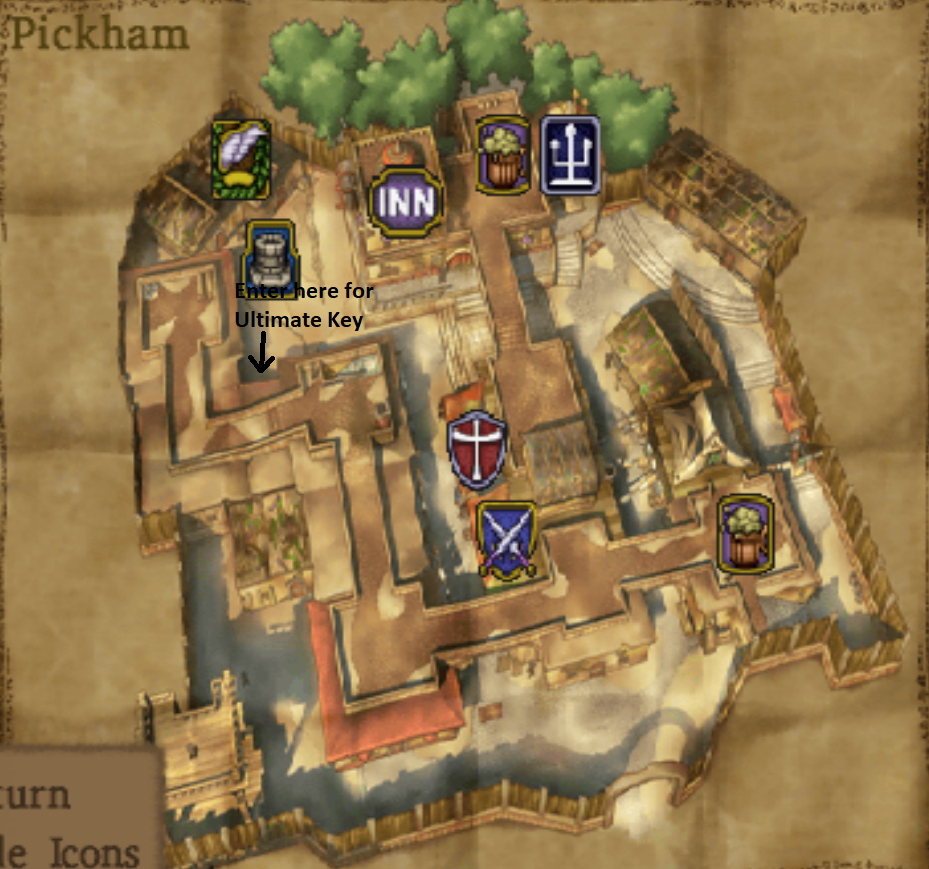 Pickham Ultimate Key Locations